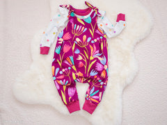 Baumwolljersey Flowerpop Flowers by Hip Som Hap