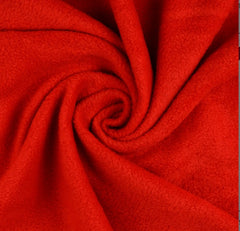 Reststück: 1,50m - Polarfleece uni rot