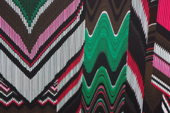 Polyester Peach Touch Digital Lines