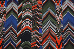 Polyester Peach Touch Digital Lines