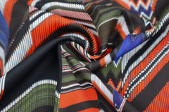 Polyester Peach Touch Digital Lines