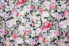 Polyester Plissee Rosengarten SH