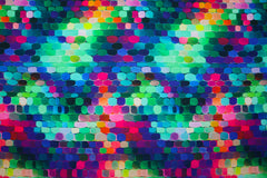 Polyester Stretch Satin Digital Kunterbunt