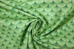 Baumwoll Popeline Lena Leaf