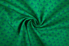 Baumwoll Popeline Lena Leaf