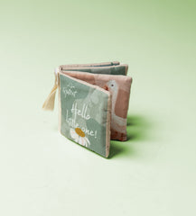 Panel Baumwollstoff Knisterbuch by Qjutie