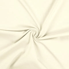 Reststück. 1,20 m Baumwolljersey uni ecru
