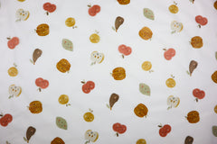 Regenjackenstoff Kürbis by Qjutie