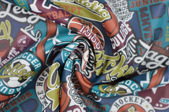 Regenjackenstoff Hockey by Qjutie