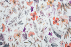 Rippenjersey Digital Blumenwiese