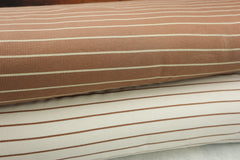 Rippenjersey Streifen Sue - sand
