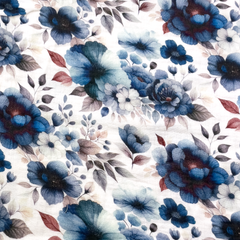 Double Gauze Musselin Digital Flower Bouquet