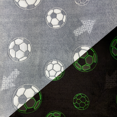 Wellness Fleece Glow in the Dark Fußball