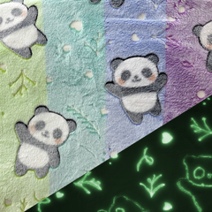 Wellness Fleece Glow in the Dark Panda