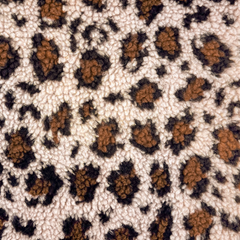 Teddy Leoprint - hellbeige