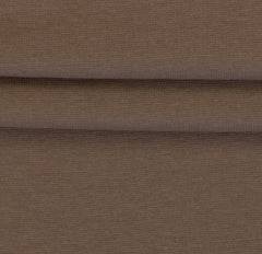 Reststück: 1,00m - Bündchen Ware uni taupe