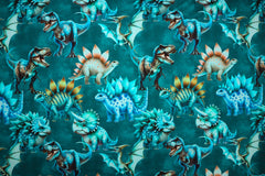 French Terry angeraut Wild Dinos SH