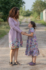 Bordüren Jersey Shiny Blossom by Jessy Sewing