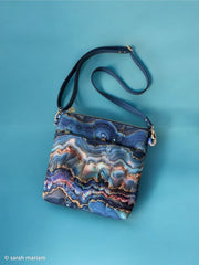 Oxfordgewebe Flowing Bloom Odessa Paint by Sarah Mariam