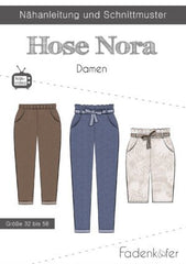 Schnittmuster Fadenkäfer Hose Nora Damen