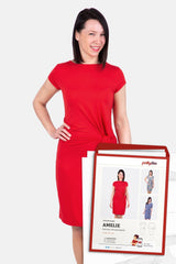 Schnittmuster Pattydoo Damen Knotenkleid Amelie
