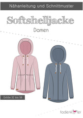 Schnittmuster Softshelljacke Damen Fadenkäfer
