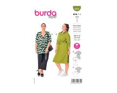 Schnittmuster burda style - Kleid & Bluse 6038 - Plus Size