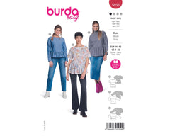 Schnittmuster burda easy - Bluse 5856