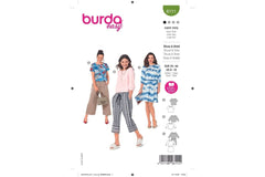 Schnittmuster burda easy - Bluse & Kleid 6111
