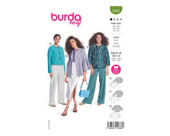 Schnittmuster burda easy - Jacke 5830