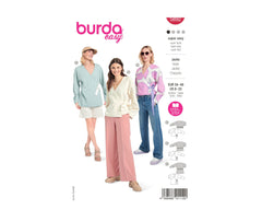 Schnittmuster burda easy - Jacke 5892