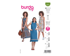 Schnittmuster burda easy - Kleid 5810