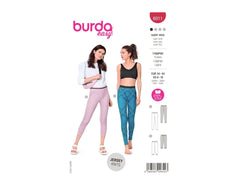 Schnittmuster burda easy - Leggings 6011
