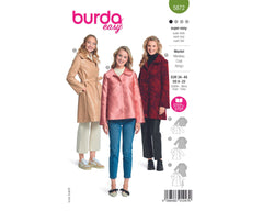 Schnittmuster burda easy - Mantel 5872