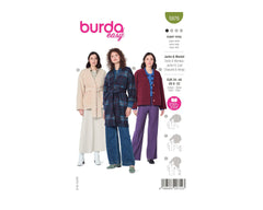 Schnittmuster burda easy - Mantel 5976