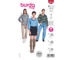 Schnittmuster burda easy - Pulli 5858