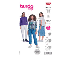 Schnittmuster burda easy - Shirt 5831