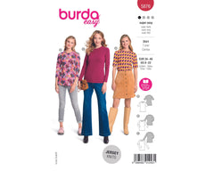 Schnittmuster burda easy - Shirt 5876