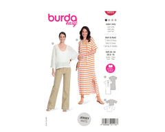Schnittmuster burda easy - Shirt & Kleid 5893