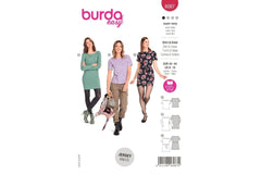Schnittmuster burda easy - Shirt & Kleid 6087