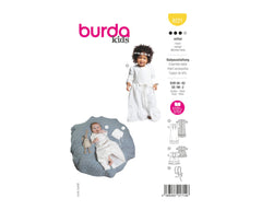 Schnittmuster burda kids - Babyausstattung 9221
