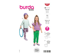 Schnittmuster burda kids - Shirt 9223