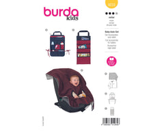 Schnittmuster burda kids - Baby-Auto-Set 9233