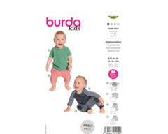 Schnittmuster burda kids - Babyausstattung 9246