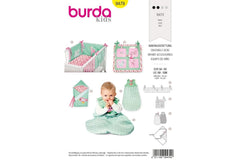 Schnittmuster burda kids - Babyausstattung 9479