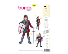 Schnittmuster burda kids - Fantasy - Ritter 9446