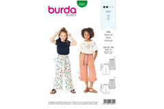 Schnittmuster burda kids - Hose 9302
