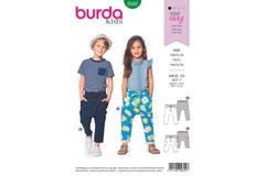 Schnittmuster burda kids - Hose 9342