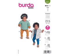Schnittmuster burda kids - Kombination 9231