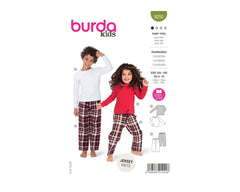 Schnittmuster burda kids - Kombination 9250